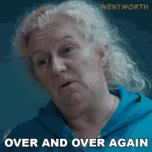 Over And Over Again Liz Birdsworth GIF - Over And Over Again Liz Birdsworth Wentworth GIFs