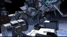 Spacewalk Animation GIF - Nasa Animation Space Walk Space Station GIFs