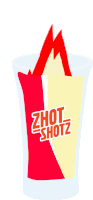 Zhot Shot Sticker - Zhot Shot Fire Shot Stickers