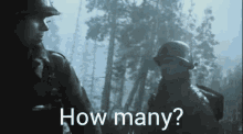 How Many Soldiers GIF - How Many Soldiers Asking GIFs