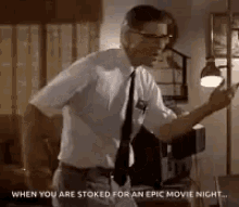 george mcfly when you are stoked epic movie night back to the future happy dance