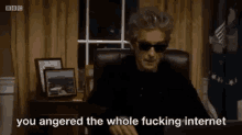 twelfth doctor doctor who swear peter capaldi you angered the whole fucking internet