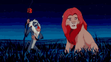 Simba The Lion King GIF - Simba The Lion King Rafiki GIFs