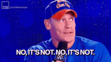 Wwe John Cena GIF - Wwe John Cena Not Its Not GIFs