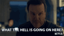 What The Hell Is Going On Here Douglas Hodge GIF - What The Hell Is Going On Here Douglas Hodge Hastings GIFs