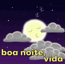 Boa Noite Vida / Dorme Bem / Durma Bem / Boa Noite Amor GIF - Good Night Boo Good Night Night GIFs