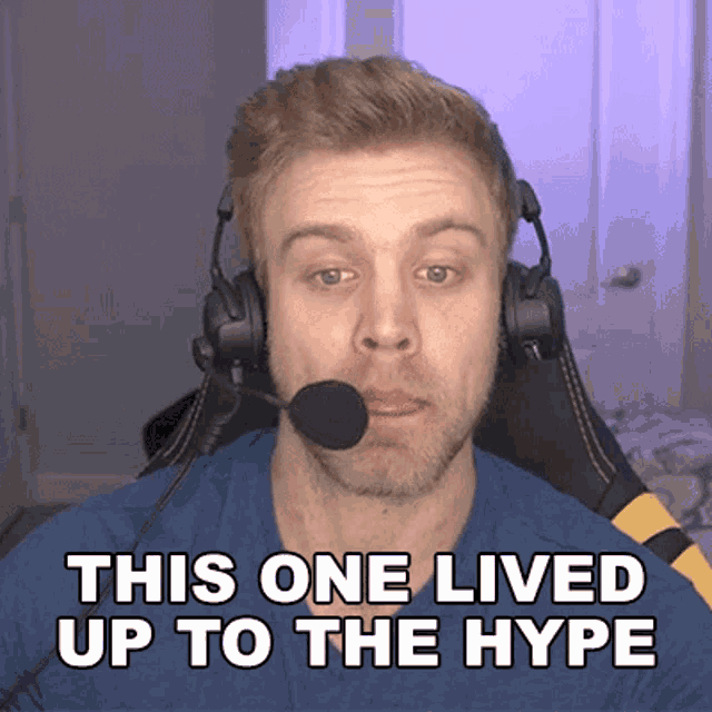 This One Lived Up To Hype Dave Olson GIF This One Lived Up To Hype