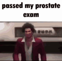 yakuza like a dragon yakuza prostate exam exam success