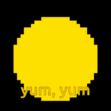 Yum Yum Pac Man GIF - Yum Yum Pac Man Video Game GIFs