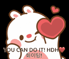 hdh waiting htd you can do it heart
