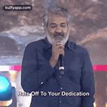 Hats Off To Your Dedication.Gif GIF - Hats Off To Your Dedication Ss Rajamouli Praise GIFs