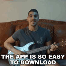 The App Is So Easy To Download Rudy Ayoub GIF - The App Is So Easy To Download Rudy Ayoub Its Easy To Download GIFs