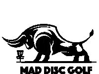Discgolf Maddiscgolf Sticker - Discgolf Maddiscgolf Bull Stickers