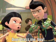 Meet The Robinsons Dont Sass Me GIF - Meet The Robinsons Dont Sass Me Disney GIFs