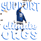 Support Climate Orgs Power Plant Sticker - Support Climate Orgs Power Plant Arielnwilson Stickers