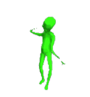 Alien Dancing Sticker - Alien Dancing Stickers