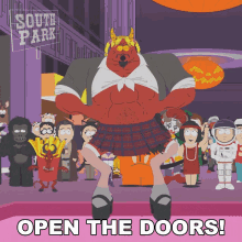 Open The Doors Satan GIF - Open The Doors Satan South Park GIFs