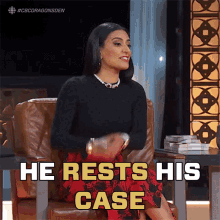 He Rests His Case Manjit Minhas GIF - He Rests His Case Manjit Minhas Dragons Den GIFs