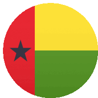 Guinea Bissau Flags Sticker - Guinea Bissau Flags Joypixels Stickers