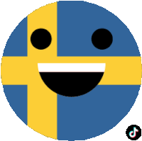 Sweden Tiktok Sticker - Sweden Tiktok Excited Stickers