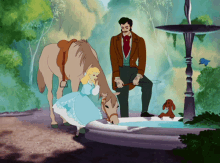 Cinderella Disney GIF - Cinderella Disney Drinking Horse GIFs