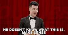 He Doesnt Know What This Is Make Sense GIF - He Doesnt Know What This Is Make Sense Benedict Townsend GIFs