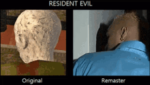 Resident Evil Looking Back GIF - Resident Evil Looking Back Comparison GIFs