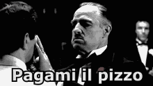 Pizzo Pagare Mafia Camorra Il Padrino Marlon Brando GIF - Pizzo Pay Mafia GIFs