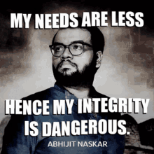 Abhijit Naskar Integrity GIF - Abhijit Naskar Naskar Integrity GIFs