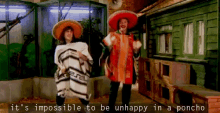 Impossible Unhappy GIF - Impossible Unhappy Poncho GIFs
