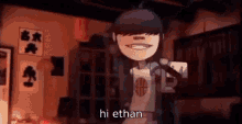 Ethan Hi Ethan GIF - Ethan Hi Ethan Gorillaz GIFs