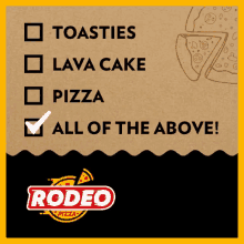 Rodeo Rodeo Pizza GIF - Rodeo Rodeo Pizza Pizza GIFs