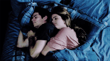 Cuddle Spooning In Bed GIF - Cuddle Spooning In Bed Teen Wolf GIFs