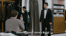 The Man With The Moves GIF - I Love You Man James Bond Paul Rudd GIFs