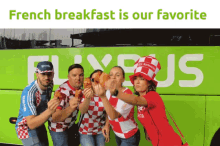 french breakfast flixbus world cup russia croatia france