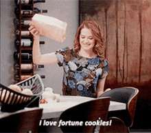 Greys Anatomy April Kepner GIF - Greys Anatomy April Kepner I Love Fortune Cookies GIFs