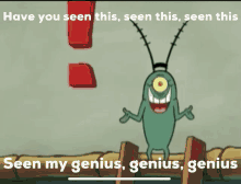 Plankton Genius GIF - Plankton Genius Have GIFs
