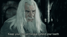 Gandalf Keep GIF - Gandalf Keep Tongue GIFs