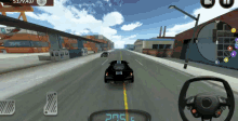 racing car drifting video game