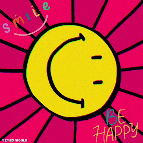 Be Happy Smile GIF - Be Happy Smile Memes Giggle - Discover & Share GIFs