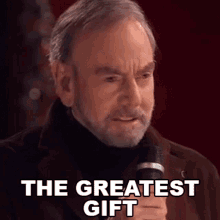 The Greatest Gift Neil Diamond GIF - The Greatest Gift Neil Diamond The Best Gift GIFs