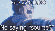 source rule no saying source rule2000000