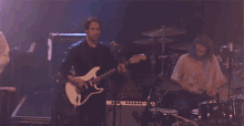 Making Music The Imbeciles GIF - Making Music The Imbeciles Live Performance GIFs