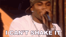 I Cant Shake It Nelly GIF - I Cant Shake It Nelly Over And Over Song GIFs