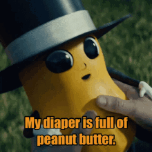 Baby Peanut Diaper GIF - Baby Peanut Diaper Peanut Butter GIFs