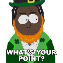 whats your point steve black south park south park credigree weed st patricks day south park s25e6