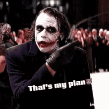 Plan Joker GIF - Plan Joker Heath Ledger GIFs