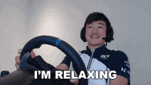 Im Relaxing Red Bull GIF - Im Relaxing Red Bull Yuki Tsunoda GIFs