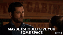 Maybe I Should Give You Some Space Tom Ellis GIF - Maybe I Should Give You Some Space Tom Ellis Lucifer Morningstar GIFs