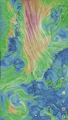 map wind map
